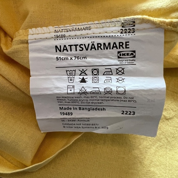 2 pcs Set Ikea 100% Cotton Pillow Covers - Picture 6 of 11